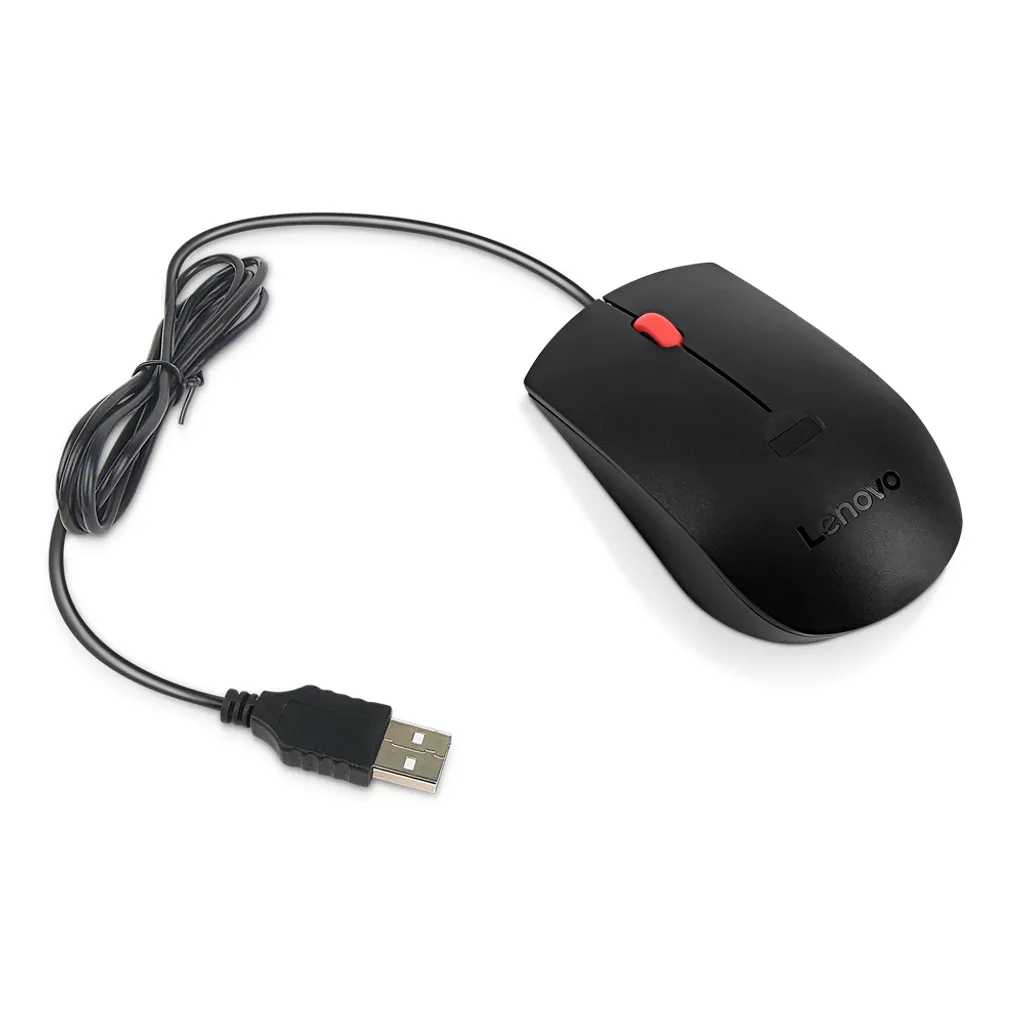 Souris Lenovo Ambidextre USB Type-A avec Capteur Optique Haute Précision