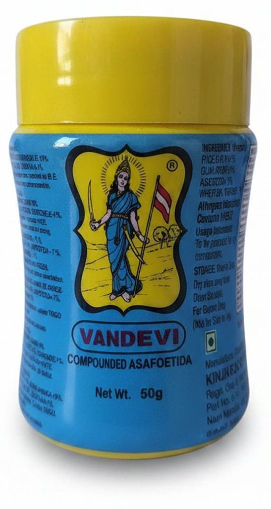 Poudre de Vandevi Hing, couleur jaune, 50g Image du produit 