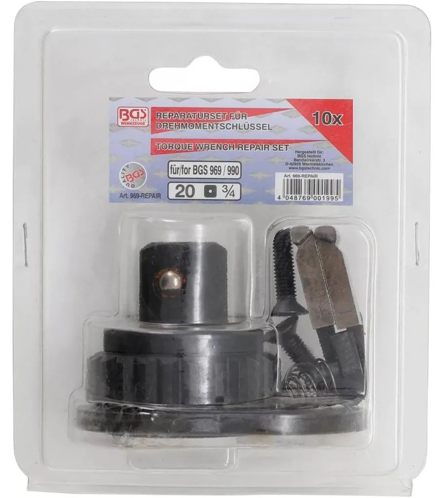 Kit de Réparation Clé Dynamométrique D-Work compatible Art. 969 et 990