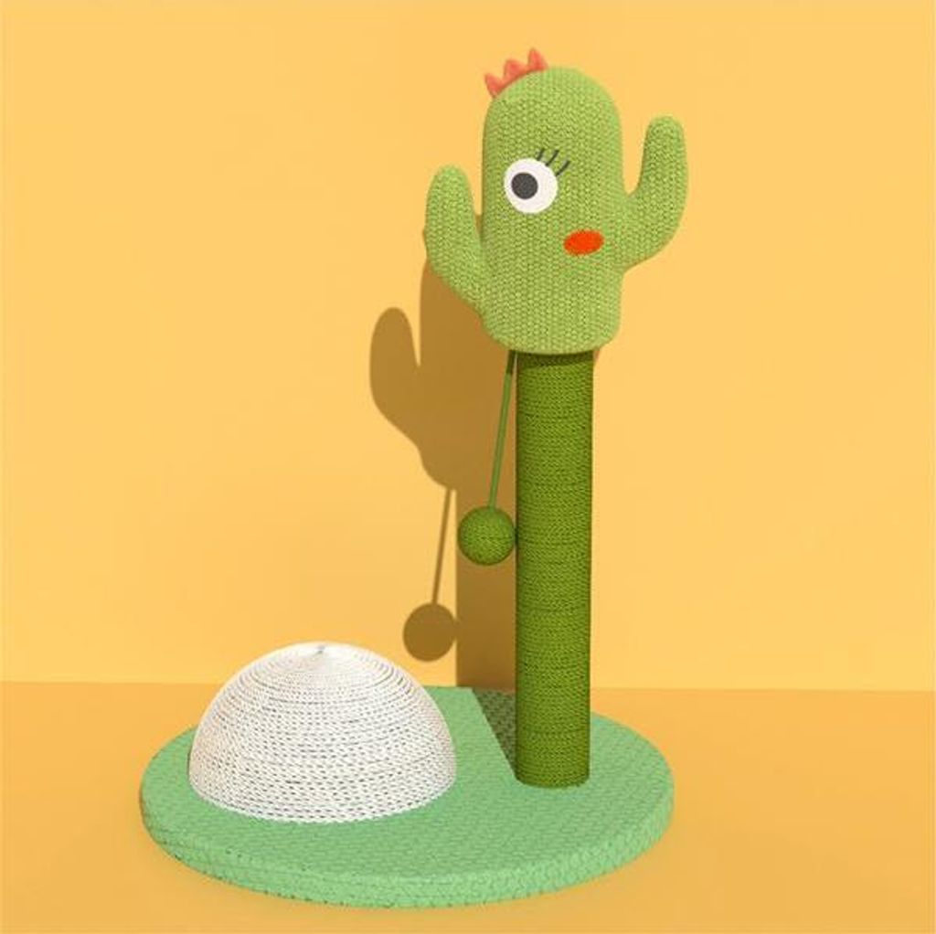 360Home Kaktus Langlebiges, kratzbaum, Katzenklettergerüst Produktbild 