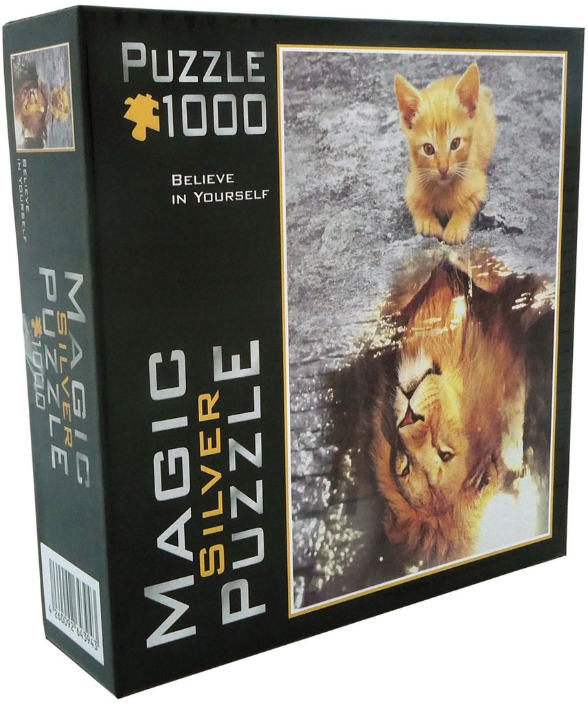 MIC Puzzle Silverline Believe in Yourself 1000 Teile Puzzle Spaß