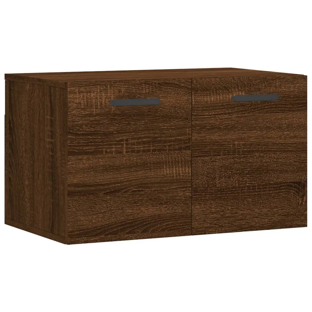 Mobile Pensile vidaXL Marrone Rovere 60cm | Salvaspazio Design Moderno