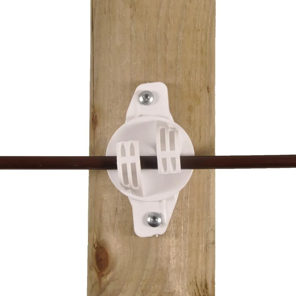 Isolateur Super blanc Gallagher W-Isolator 175 ultra résistant aux UV