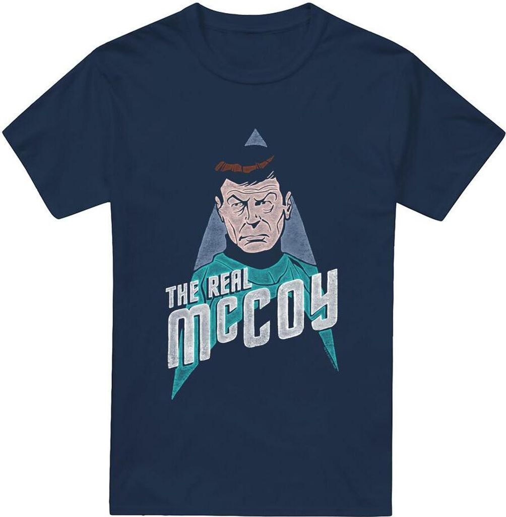 Star Trek - "The Real McCoy" T-Shirt für Herren TV13507 (3XL) (Marineblau)