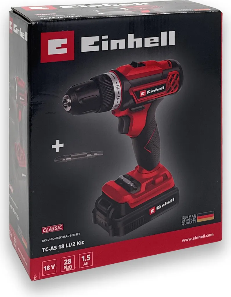Einhell TC-AS 18 LI/2 Kit: Trapano Avvitatore 18V Recensione e Prezzo - 5