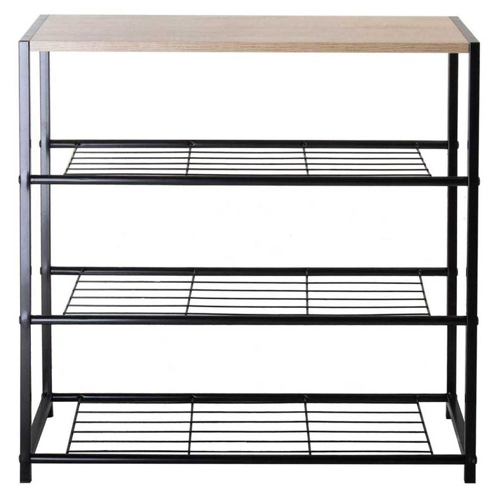 Schuhregal 4 Ebenen aus Stahl - L63 cm