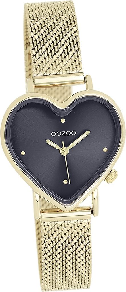 Oozoo Metall Damen Uhr Analog Quarzuhr Armband gold OOZOO Timepieces D2UOC11446