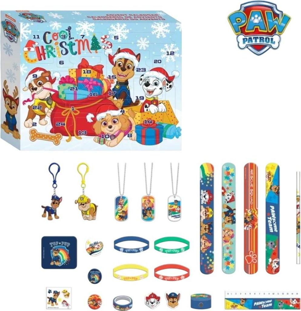 Paw Patrol - Adventskalender 24tlg. Produktbild 