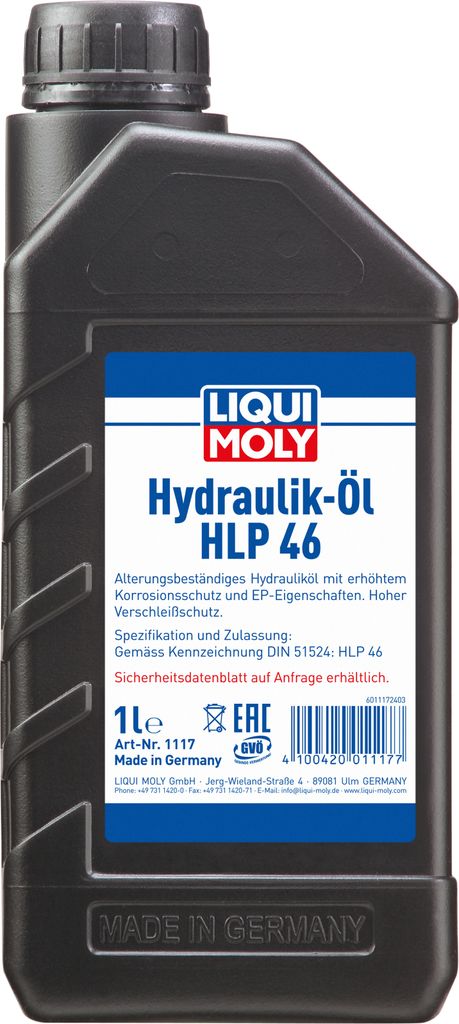 LIQUI MOLY Hydrauliköl HLP 46 1 l Produktbild 