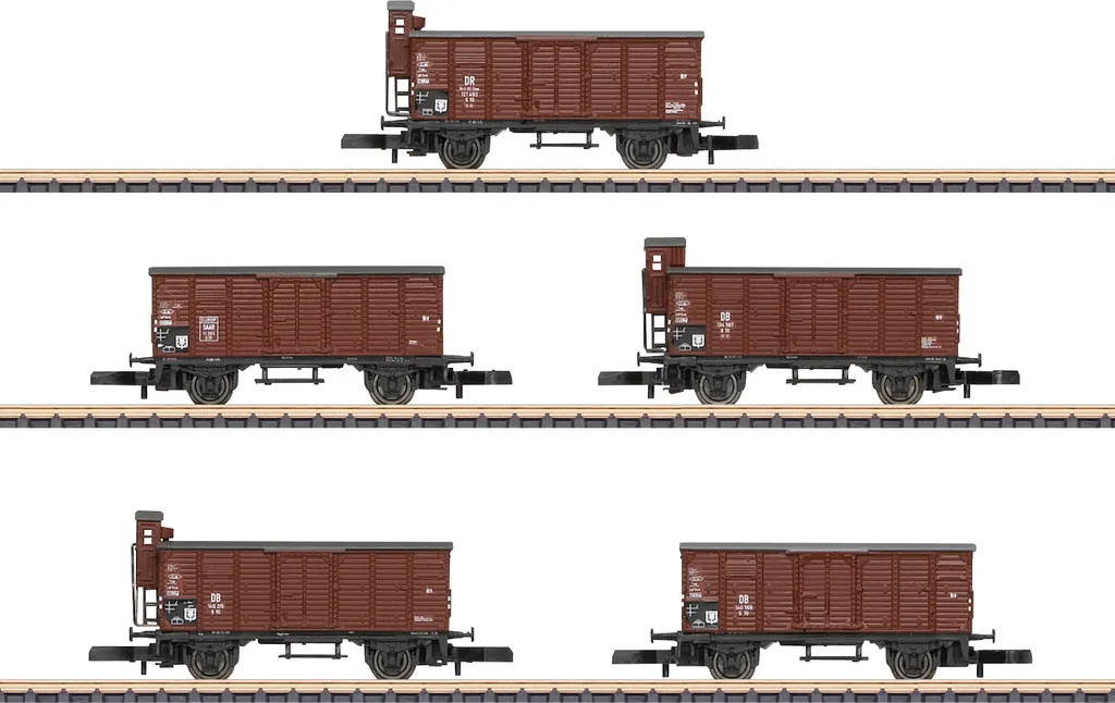 Märklin 86605 Coffret de Wagons Marchandises G 10 DB Échelle Z 1:220