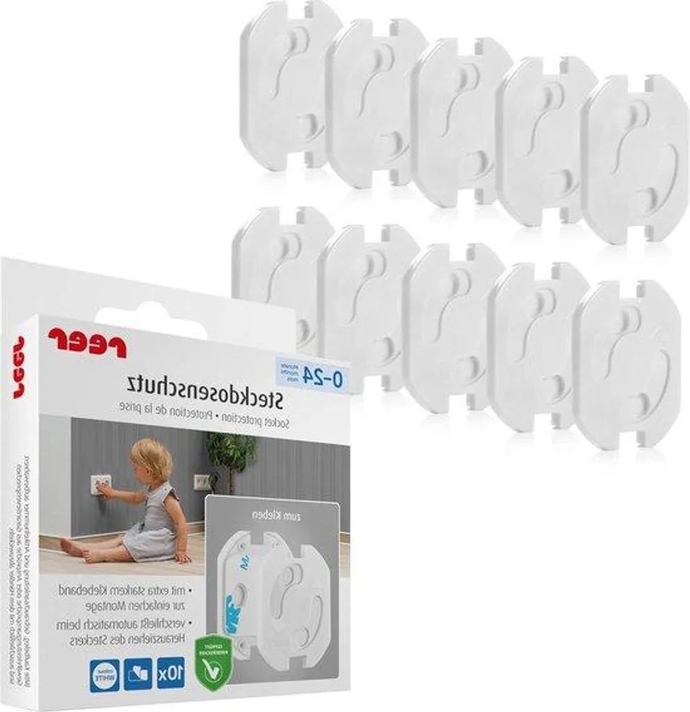 Éviter les Chocs Électriques Enfant : 10 Protections de Prises à Coller