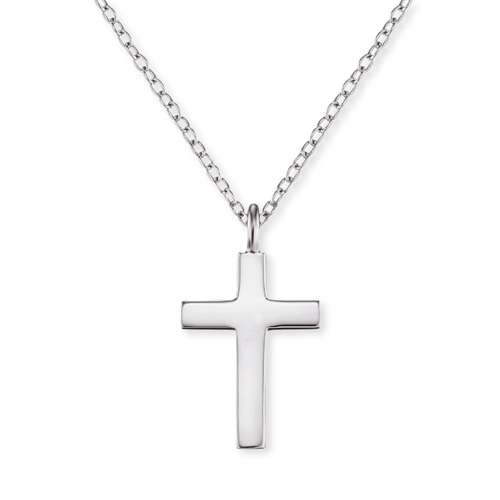 Engelsrufer Halskette mit Anhänger Kreuz Silber Produktbild 