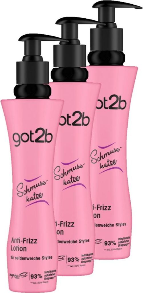 GOT2B Anti-Frizz Lotion 200 ml Schmusekatze, 3x 200 ml Produktbild 