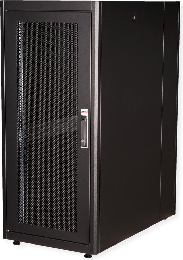 ROTRONIC-SECOMP 19 Zoll Serverschrank Basic 26 HE 600x1000 BxT perforiert schwarz