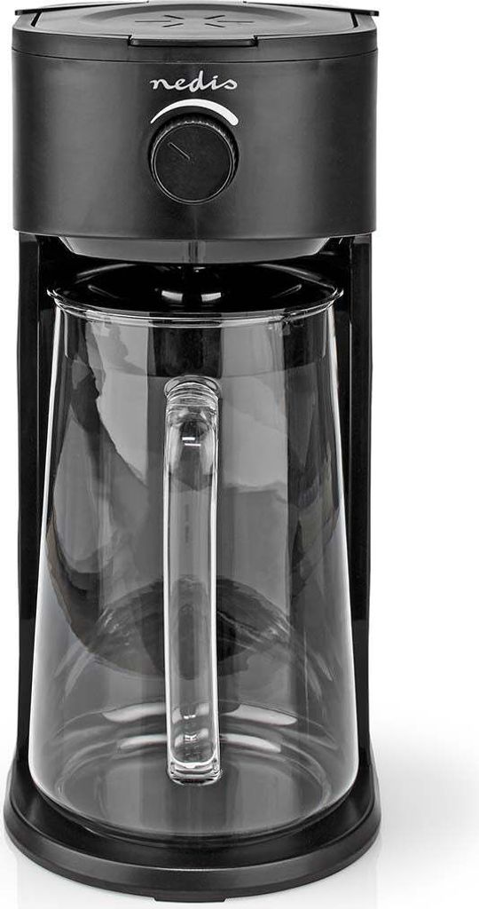 Machine à café et à thé glacé 6tasses 700w noir - Nedis - Image du produit 