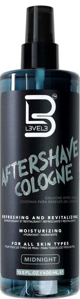 L3VEL3 Aftershave Cologne Midnight 400 ml