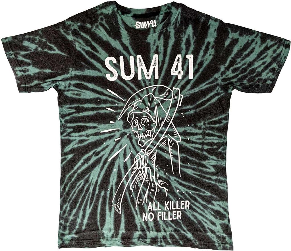 Sum 41 - T-Shirt für Herren/Damen Uni RO4984 (M) (Grün)