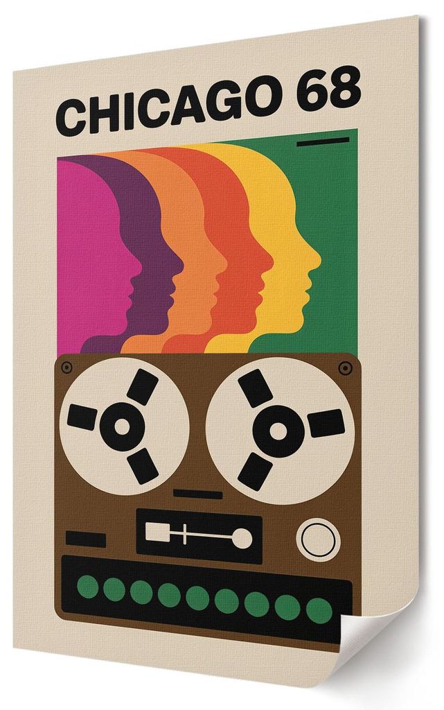 Retro-Ästhetik- Kunstdruck A4 - Popkultur, Retro- Wandbild für Wohnzimmer Schlafzimmer & Flur, Modernes Poster Wanddeko, Ungerahmt