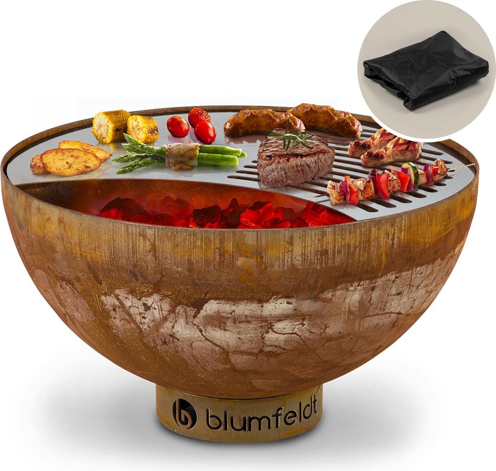BlumfeldtSavage, palenisko ogrodowe z grillem, Ø 60,5 cm, Zdjęcie produktu 
