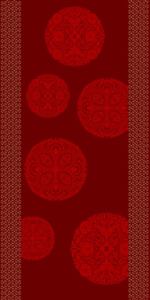 Bassetti DUSCHTUCH PALLAVICINO ROSSO 100% Baumwolle Produktbild 