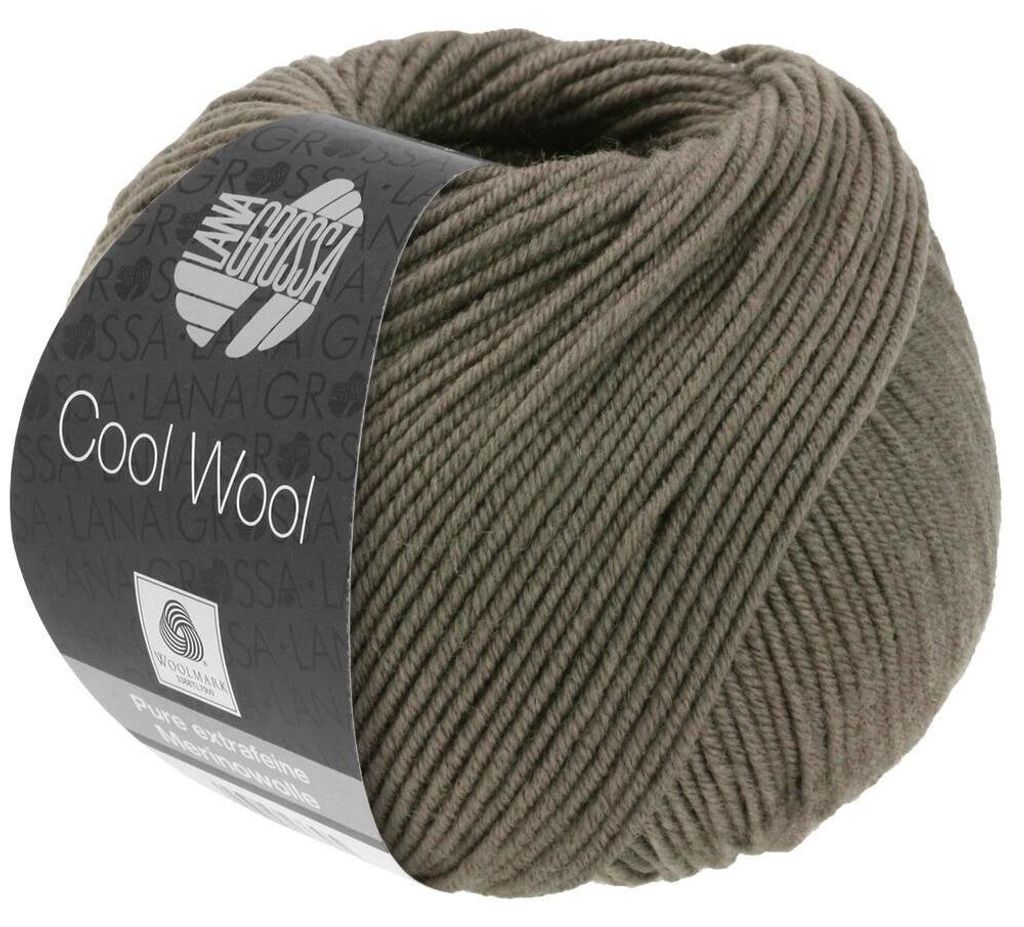Lana Grossa - Cool Wool 0558 graubraun Produktbild 