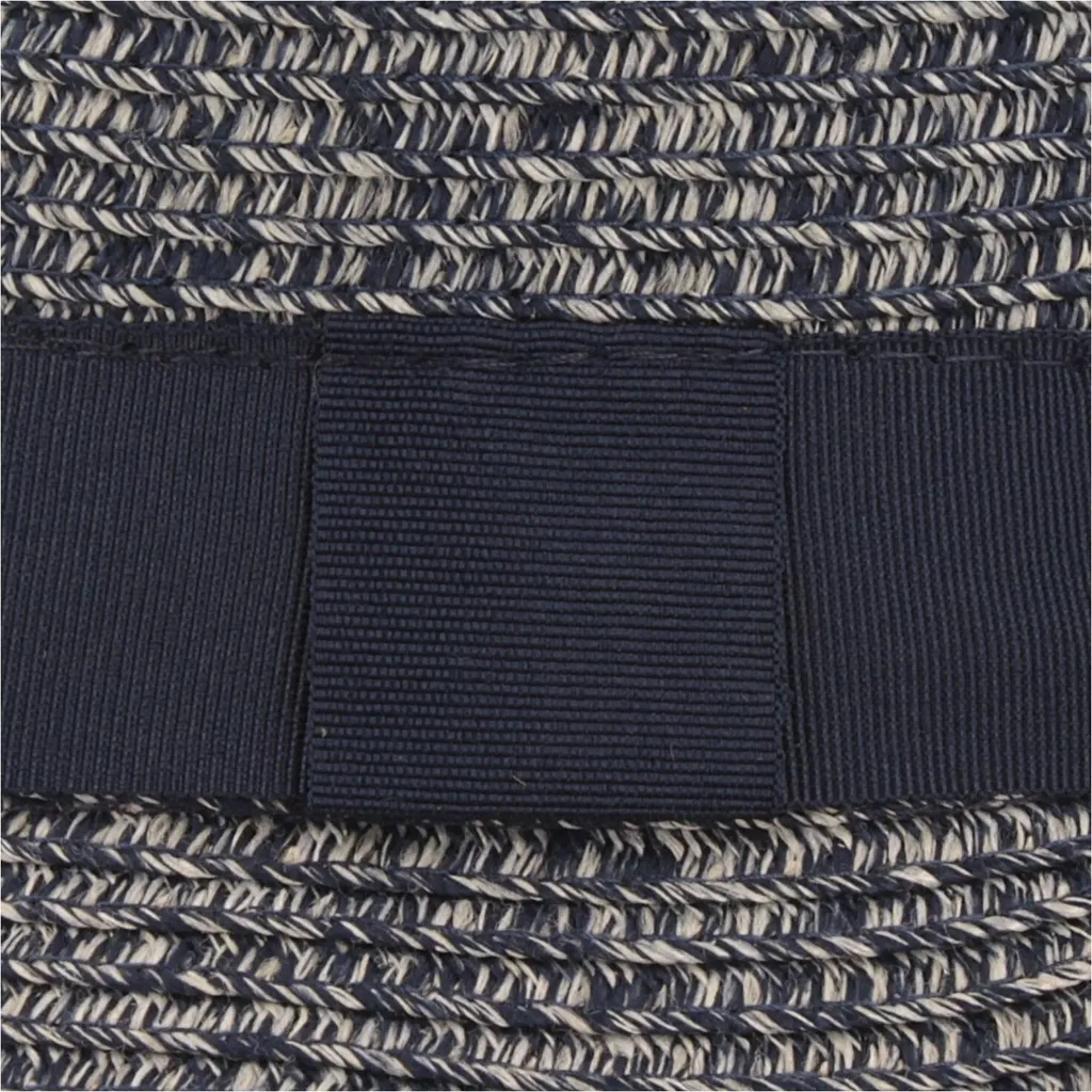 Hut Breiter Trilby Paglia e Cotone | Cappello Estivo Schiacciabile - 3