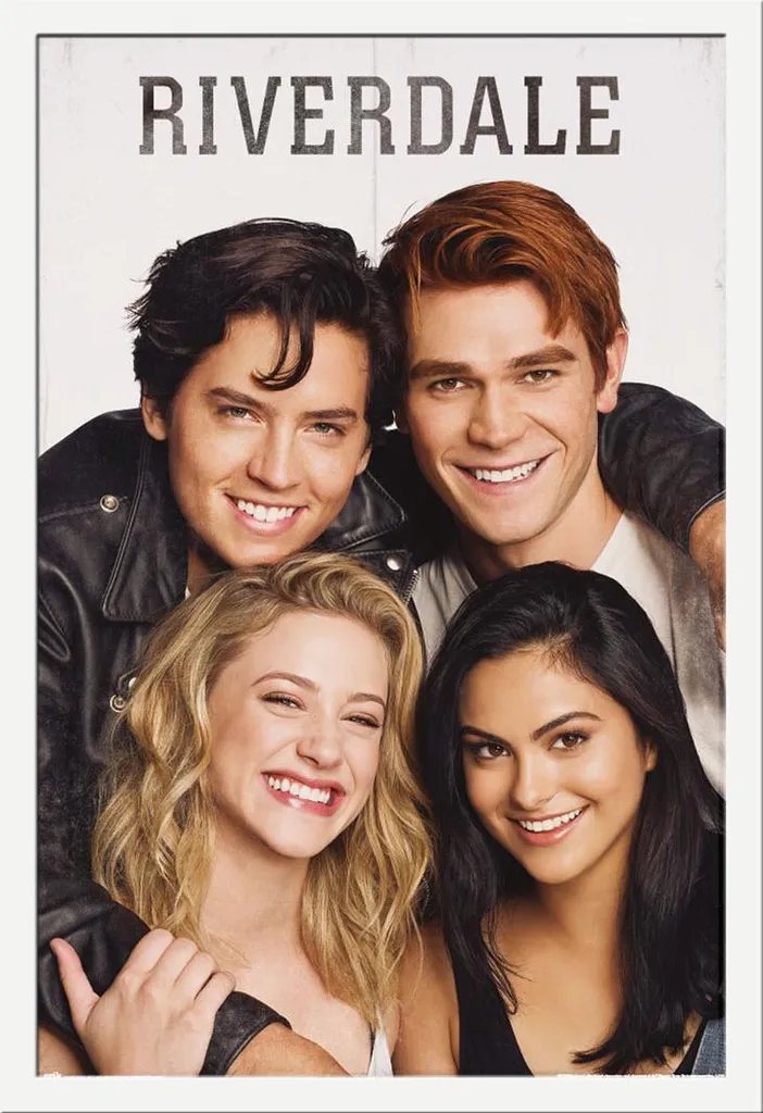 Maxi Poster Riverdale + Cornice Shinsuke Bianco | Vetro Acrilico