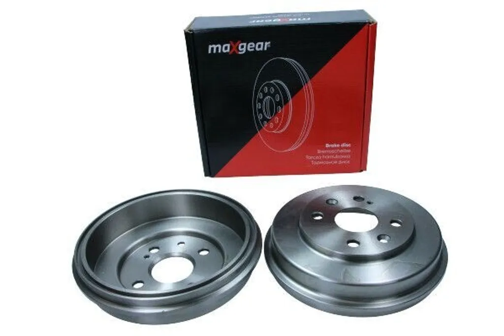 2x Tambours de frein arrière MAXGEAR 19-3699 pour MAZDA 2 (DE_, DH_)