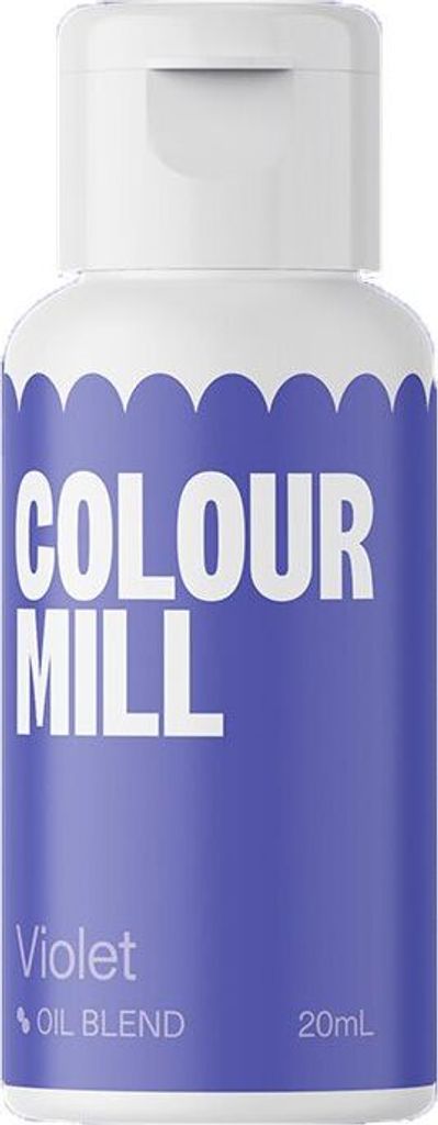 Colour Mill Lebensmittelfarbe Violet 20ml fettlöslich Produktbild 