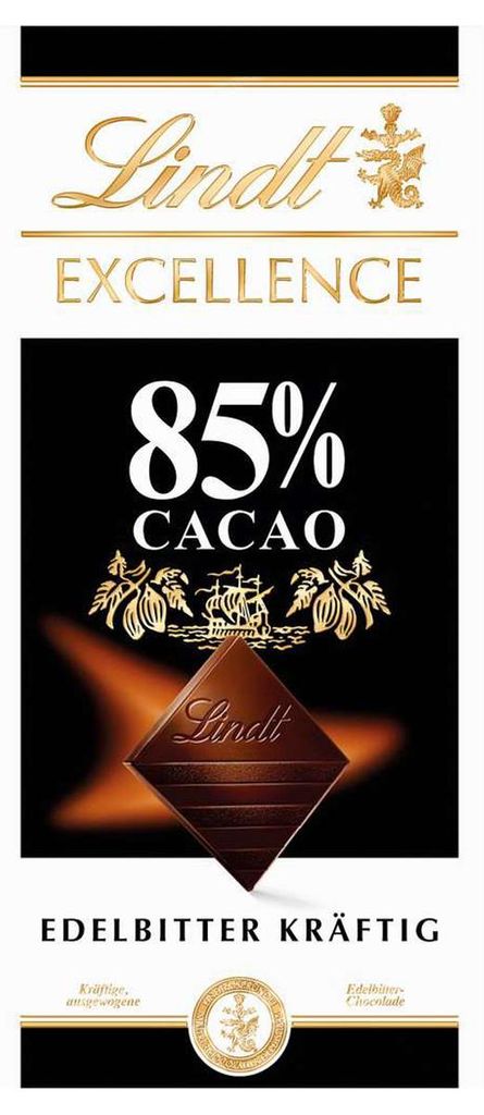 Lindt & Sprüngli Excellence 85% Kakao Edelbitter kräftig Produktbild 