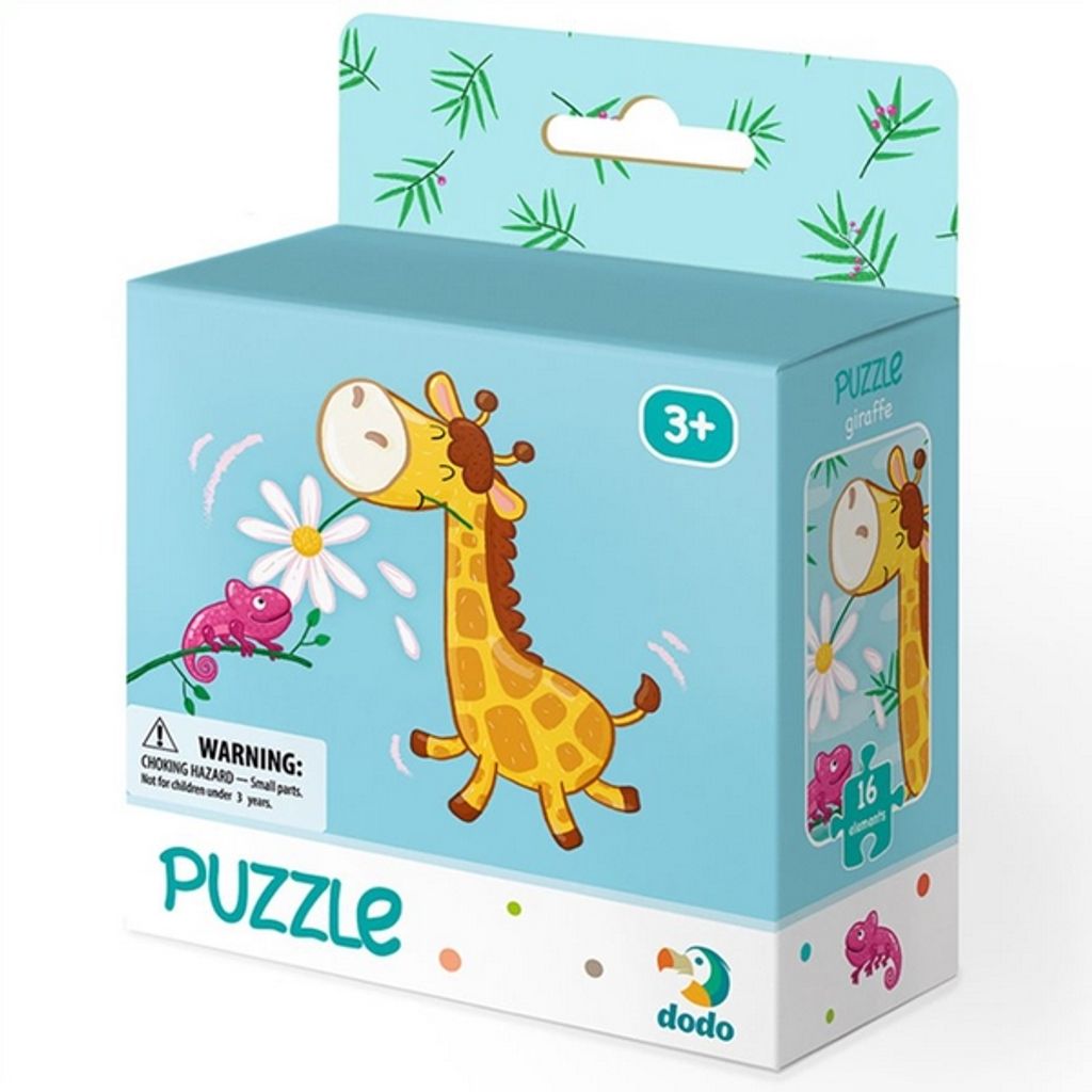 Giraffe Thema Puzzle 16 Stück Puzzle für Kinder Charmante Giraffe