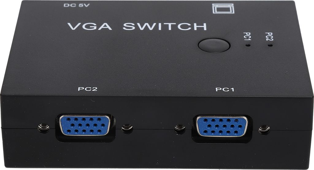 VGA-Umschalter, 2 Eingänge + 1 Ausgang, Multi-Computer-Host-Konverter, Hosts auf einem Bildschirm