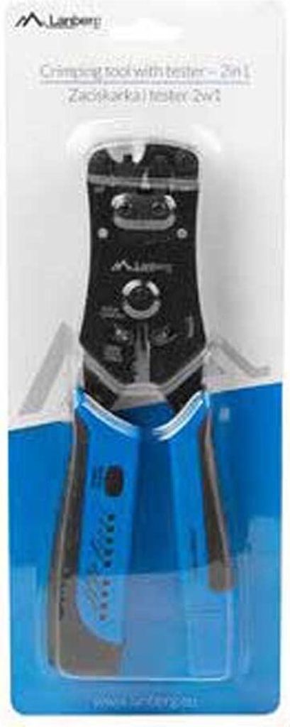 Crimpwerkzeug Lanberg NT-0203 (schwarz und blau) (NT-0203)