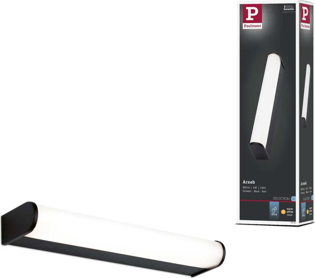 Paulmann Applique LED Arneb | Lampada Bagno IP44 3000K | Acquista Online