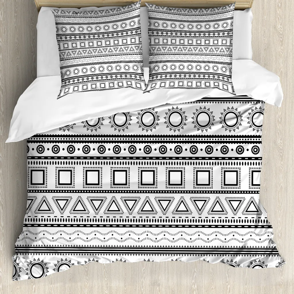 Collezione ABAKUHAUS Primitive: Copripiumino 155x220 Qualità Hotel