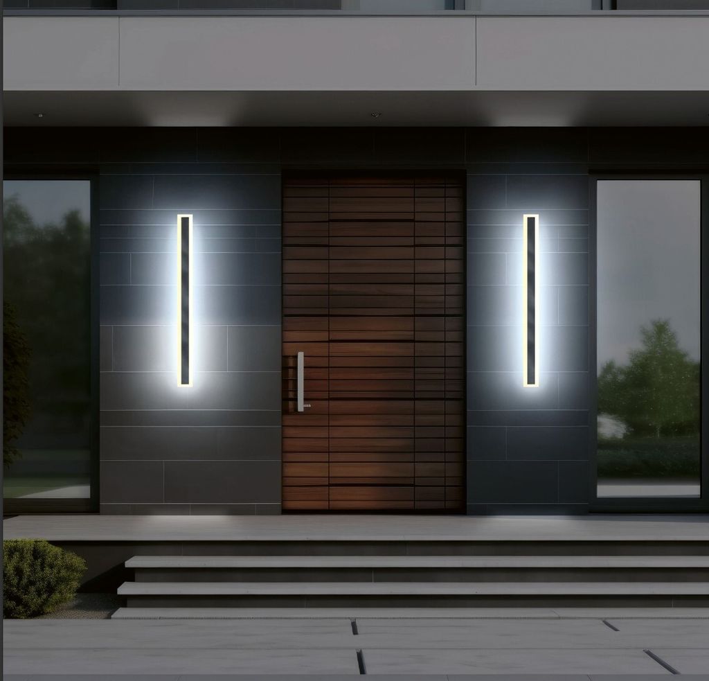 X4-LIFE LED Panel Wandleuchte 100cm 32W RGB Kaltweiß für Produktbild 
