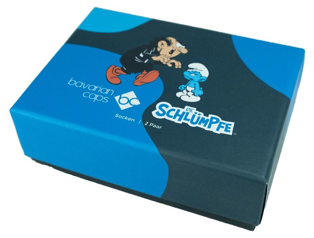 BAVARIAN CAPS Socken Box Schlümpfe 41-46 Produktbild 