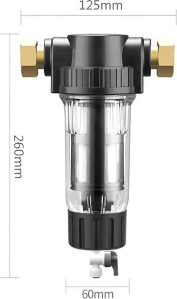 Filtration d'Eau pour Maison : Filtre Centralisé Dakta Anti-Sédiments - 5