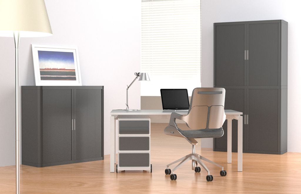 PAPERFLOW Rollcontainer "easyBox" 1 Schub weiß / weiß