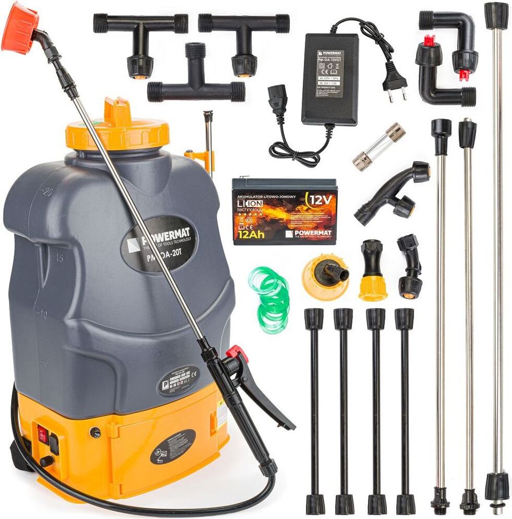 POWERMAT Kabelloses Rückensprühgerät 20L PM-OA-20T Produktbild 