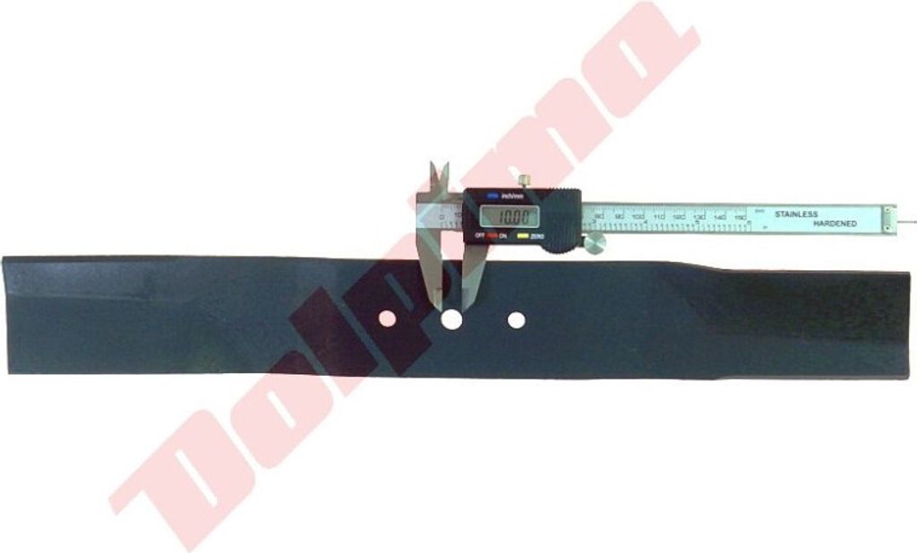 Messer Ersatzteil mit 460 mm Länge, 10,5 mm Breite und 65 mm Dicke