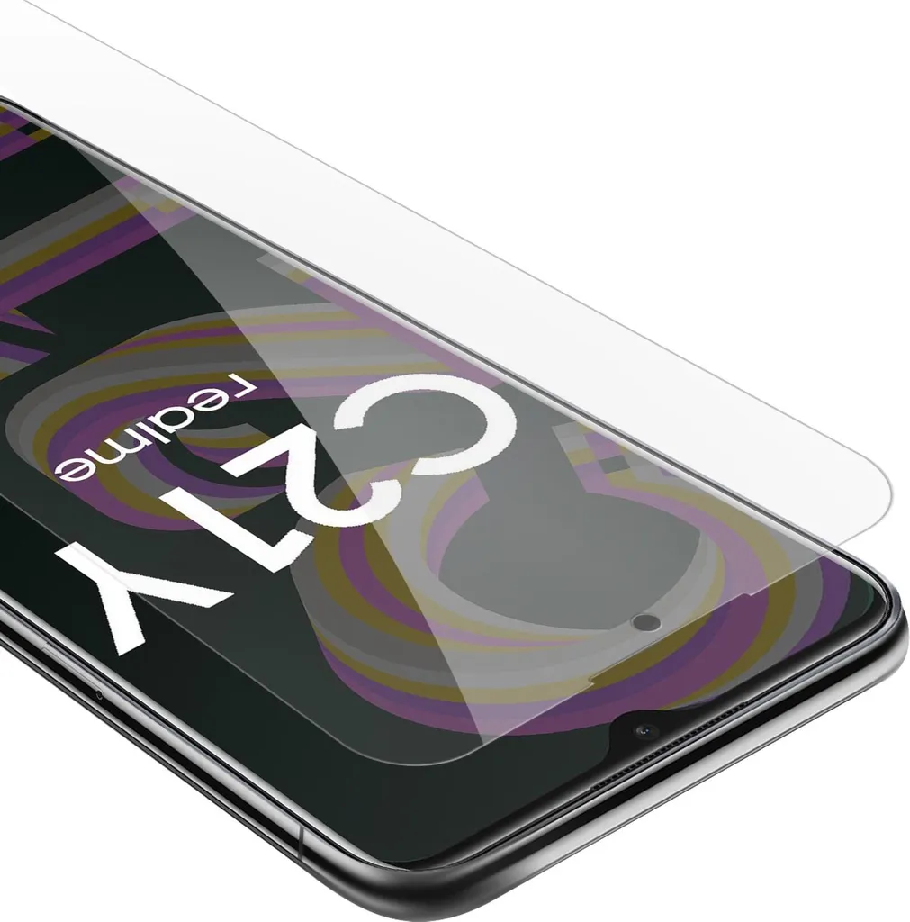 Pellicola Vetro Temperato Cadorabo per Realme C21Y / C25Y - Protezione 9H