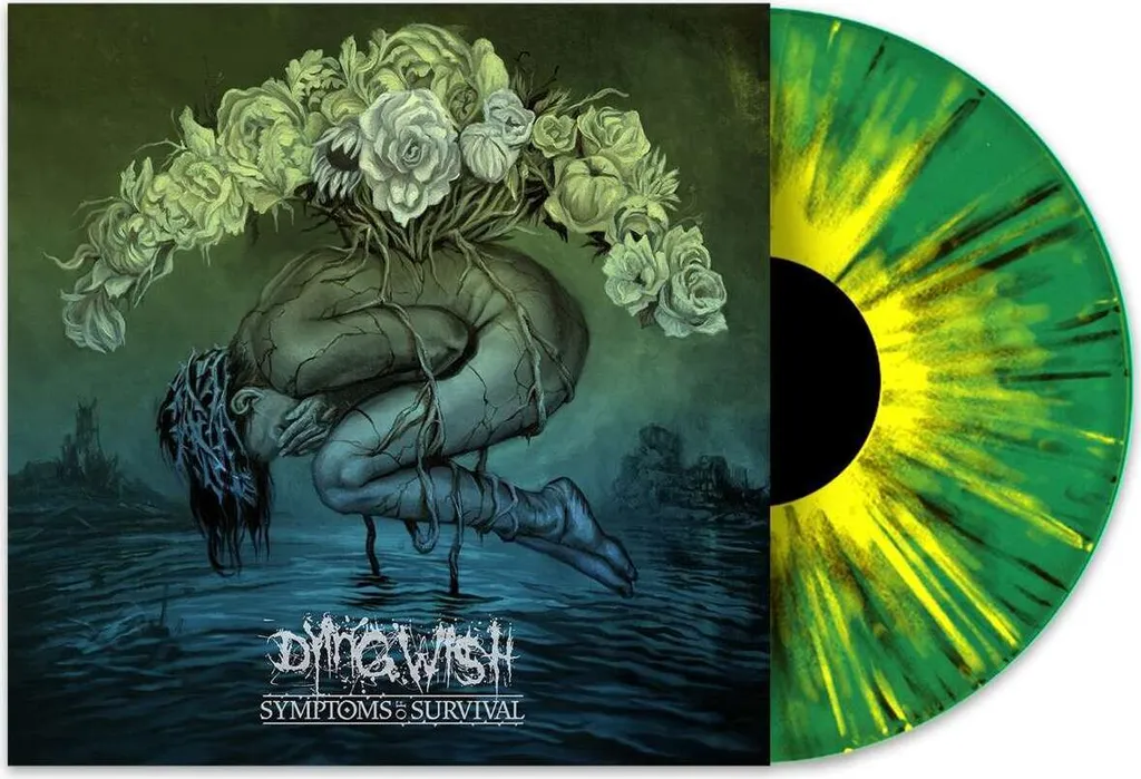 Disque Vinyle Dying Wish Album Symptoms Of Survival LP Couleur Vert