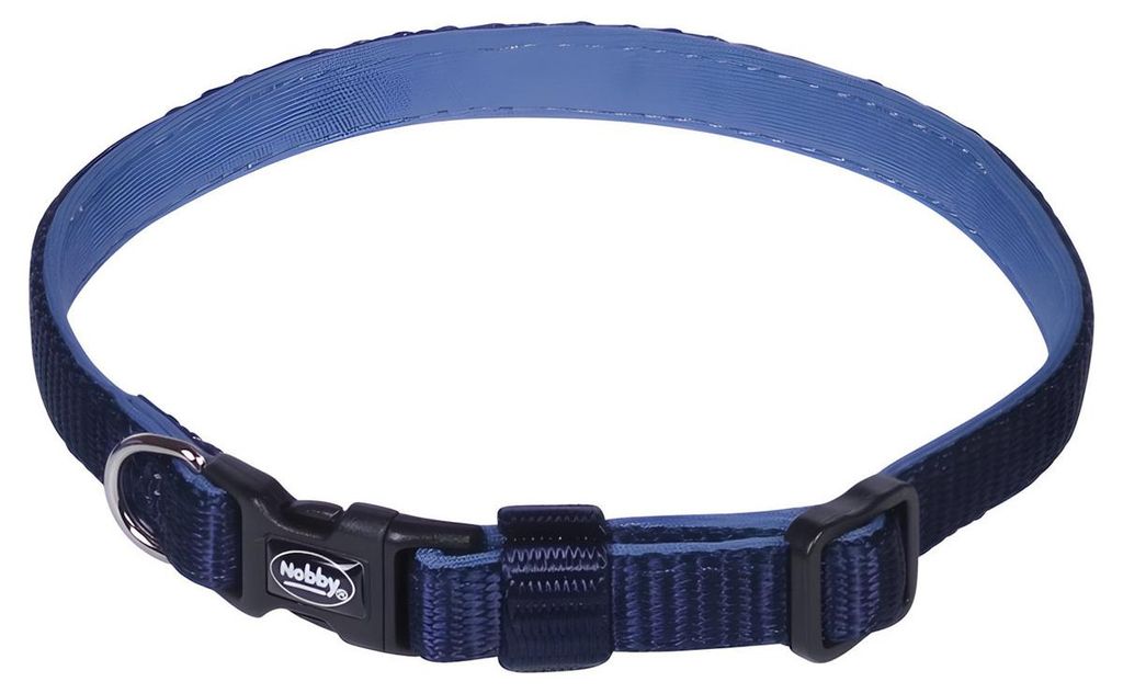 Nobby Halsband "Classic Preno" Mini L: 13-20 cm; B: 10 mm, blau