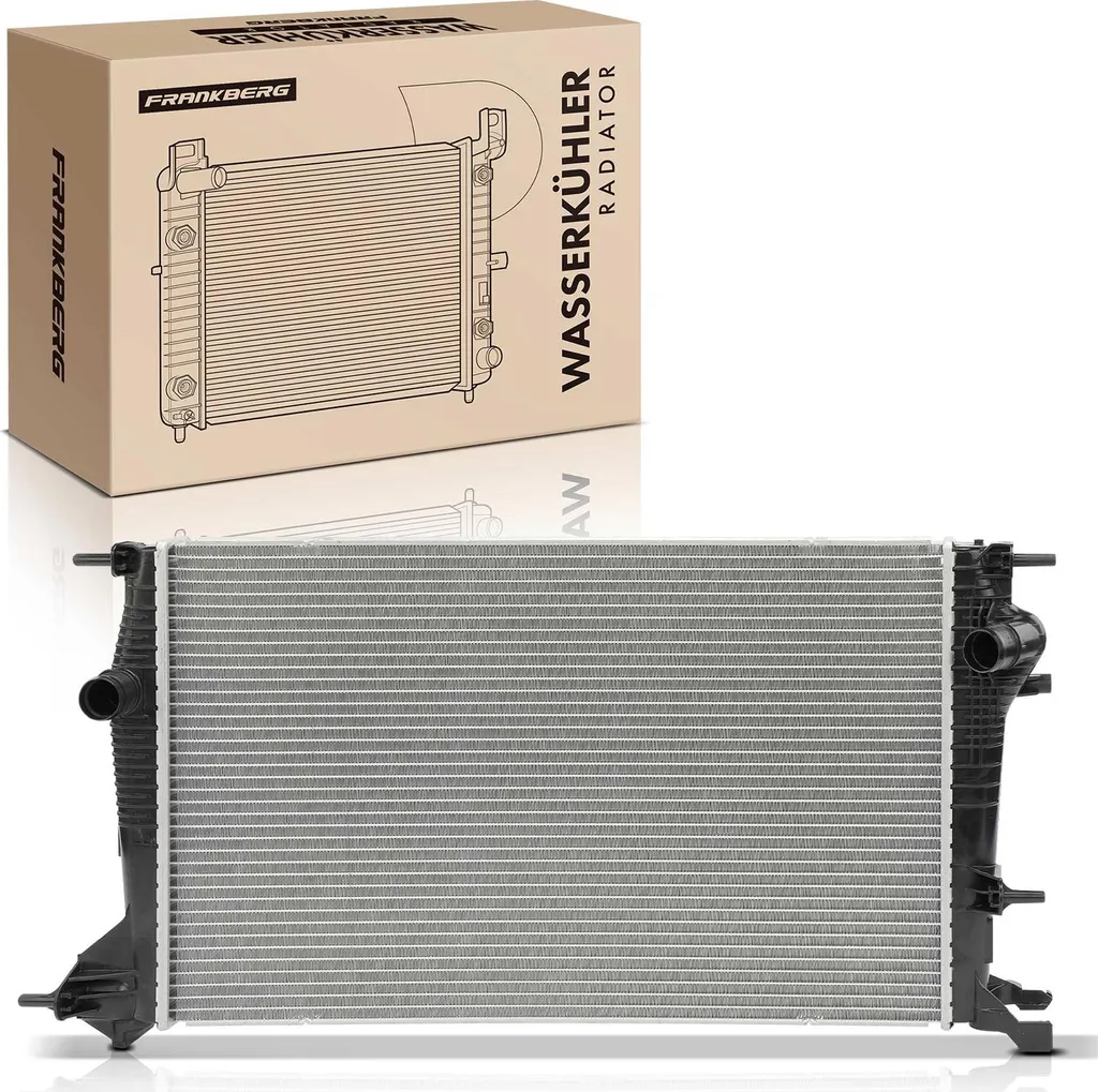 Radiateur de moteur en aluminium pour Renault Megane III CC