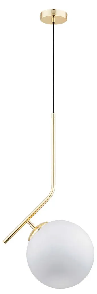 Lustre suspension design en métal bicolore LIBERTY Alfa E27 68 cm doré