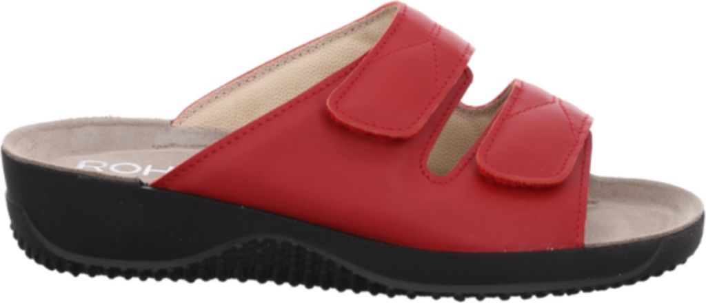 Rohde Damen Pantoletten rot