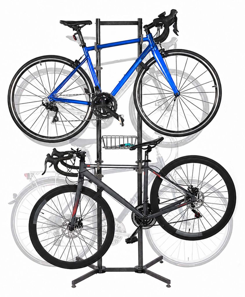 Portabici Relaxdays, per 4 biciclette, adatto a mountain Immagine del prodotto 