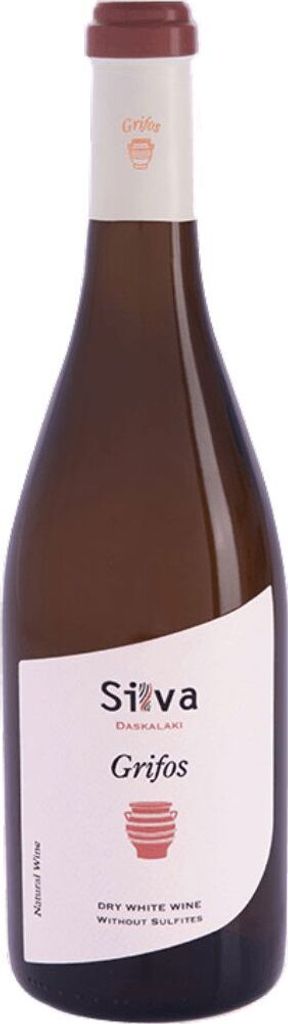 SILVA 76094 Grifos - trockener Weißwein 2021 ohne Sulfite 750ml, Naturwein, Daskalaki Winery aus Kreta