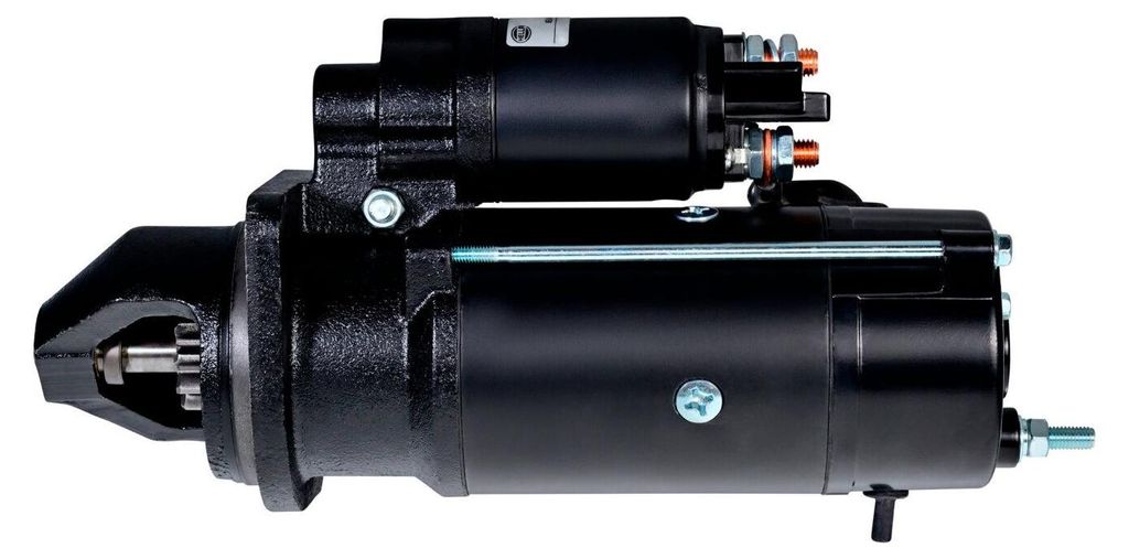 Anlasser Starter 12 V 4,2 kW 10 Zähne HELLA Aftermarket-Expertise für u.a. CLAAS
